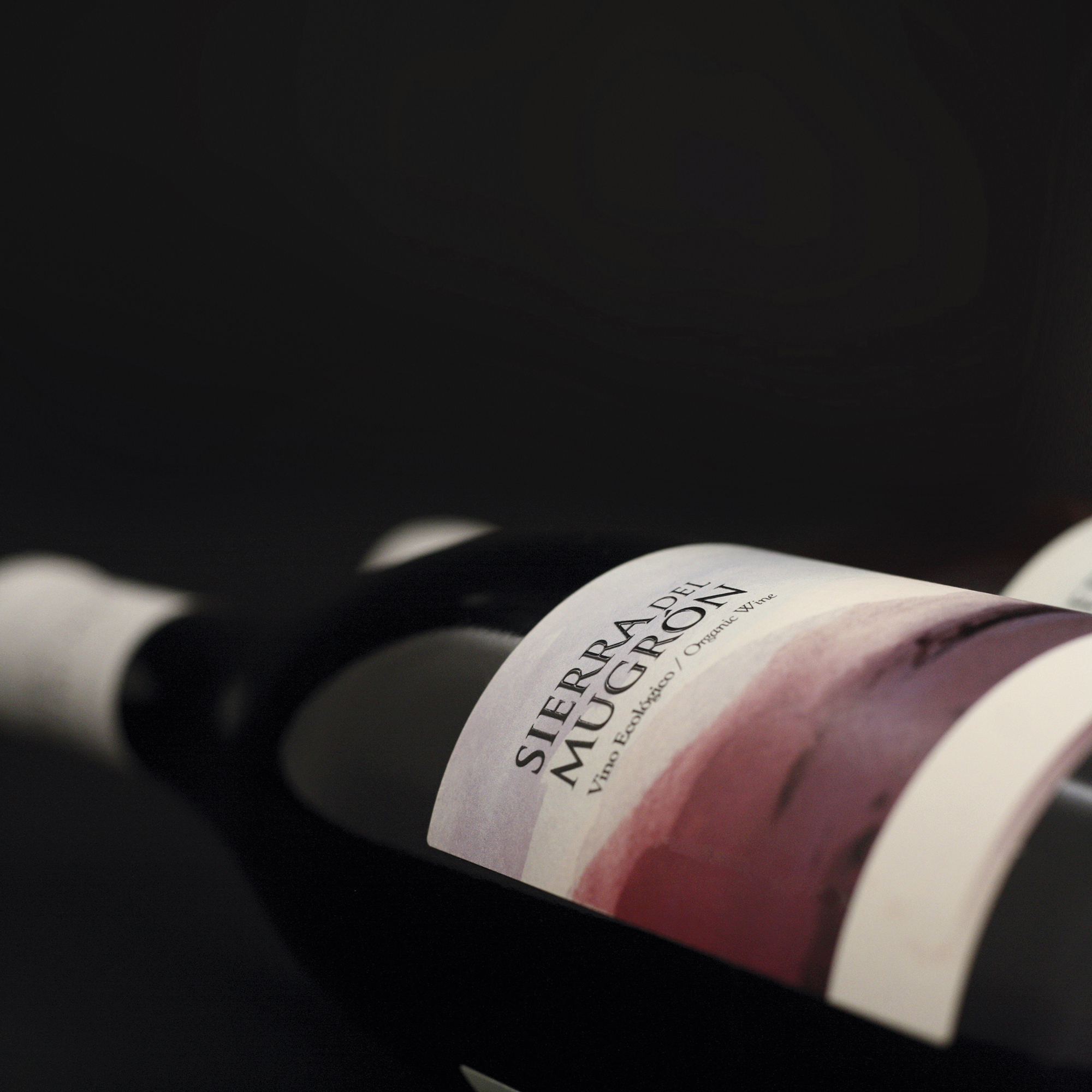 Creatividad y Diseño Etiqueta de Vino Sierra del Mugrón