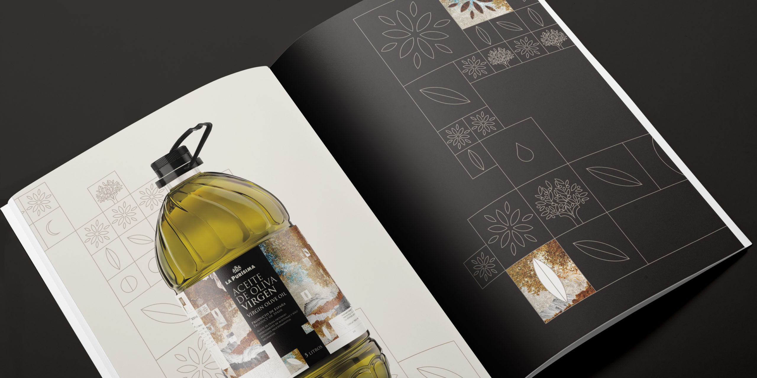 Diseño etiqueta aceite de oliva virgen Estudio Armoder Valencia